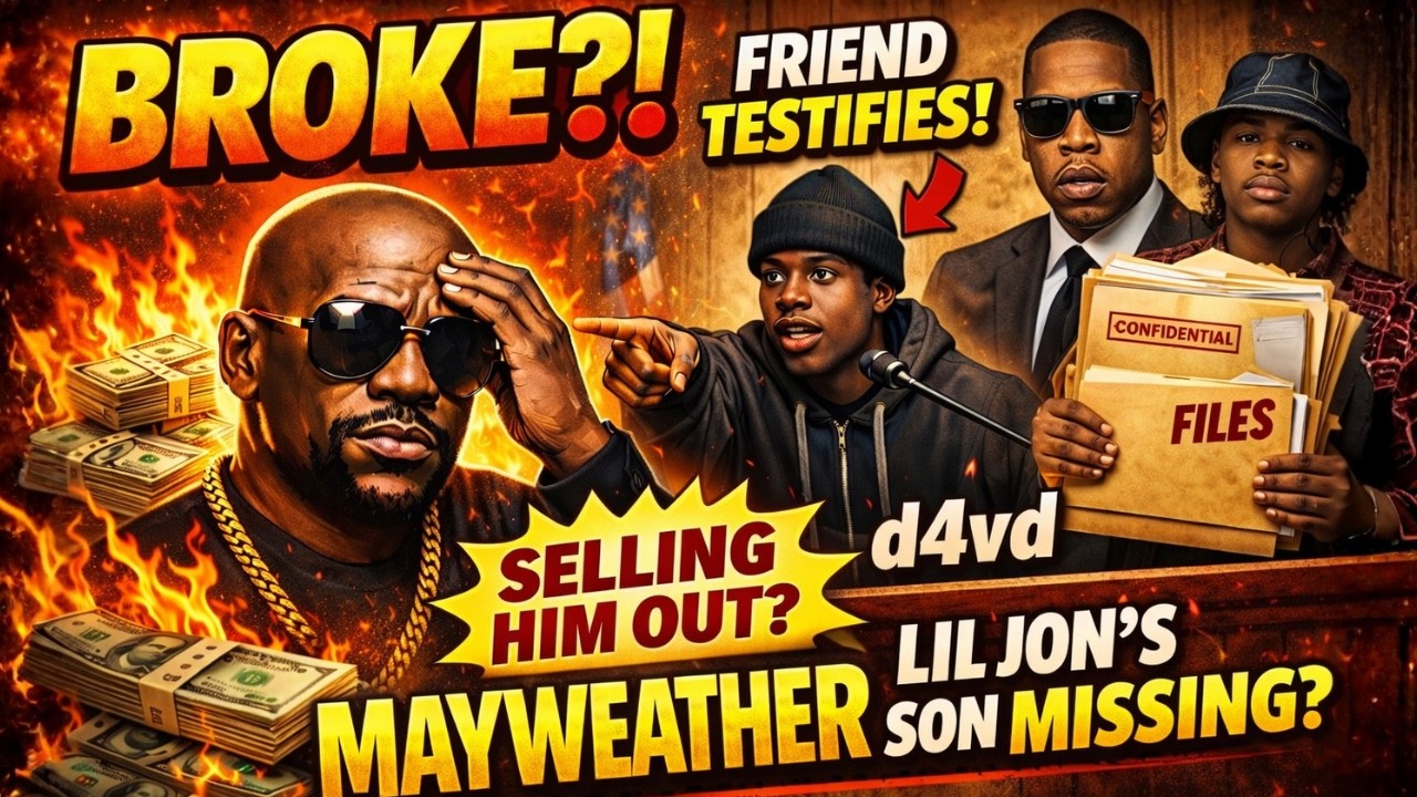 Mayweather BROKE?! Jay-Z Named in the FILES… d4vd Friend TESTIFIES + Lil Jon’s Son MISSING?!