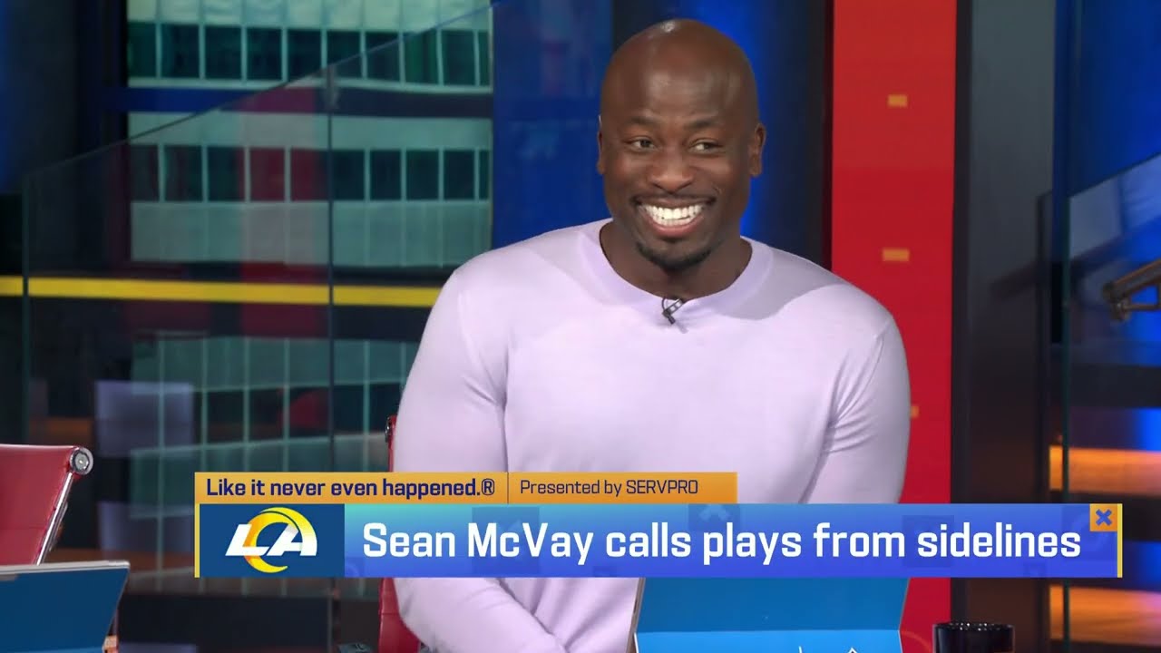 'GMFB' reacts to Sean McVay calling plays during mid interview