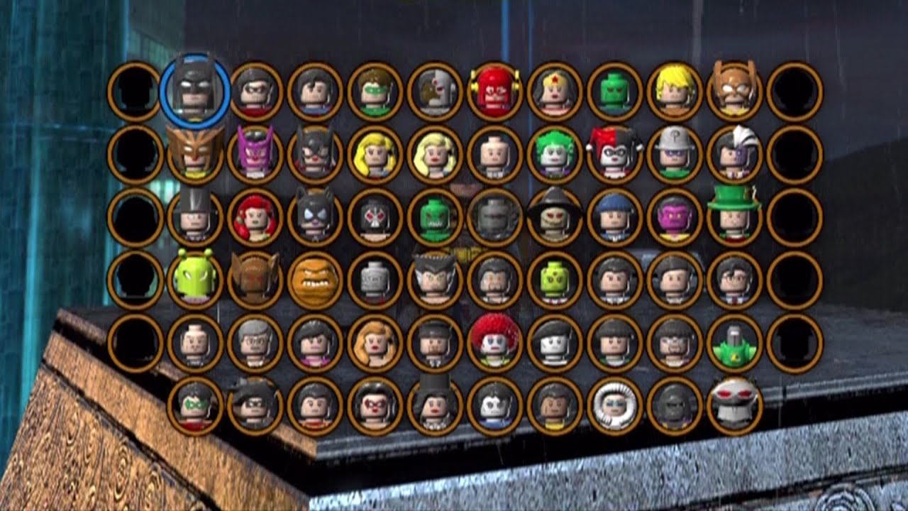 LEGO Batman 2 DC Superheroes — ВСЕ ПЕРСОНАЖИ РАЗБЛОКИРОВАНЫ