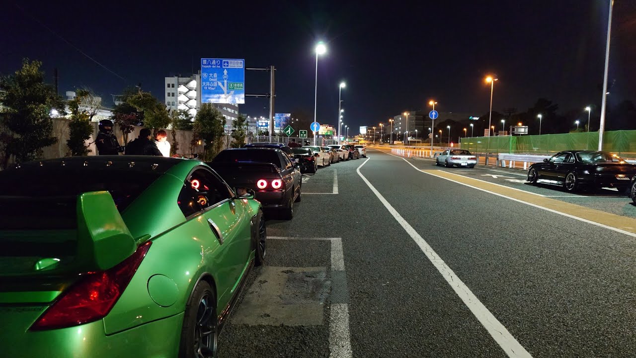 ＃15首都高ルーレットドライブ！湾岸線のぶっ飛んでる車達！2日間の切り抜き！R32 GT-R車載