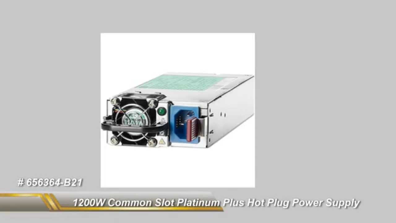 656364-B21 1200W Power Supply at Genisys