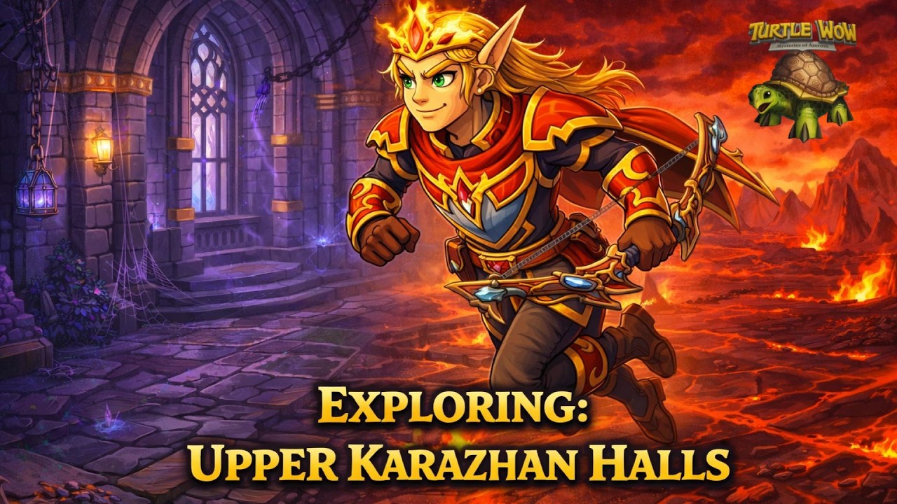 Enseñando Upper Karazhan Halls (Kara40) - Turtle WoW