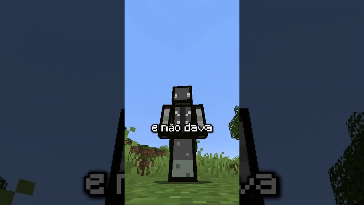 O Minecraft tem um bug bizarro...