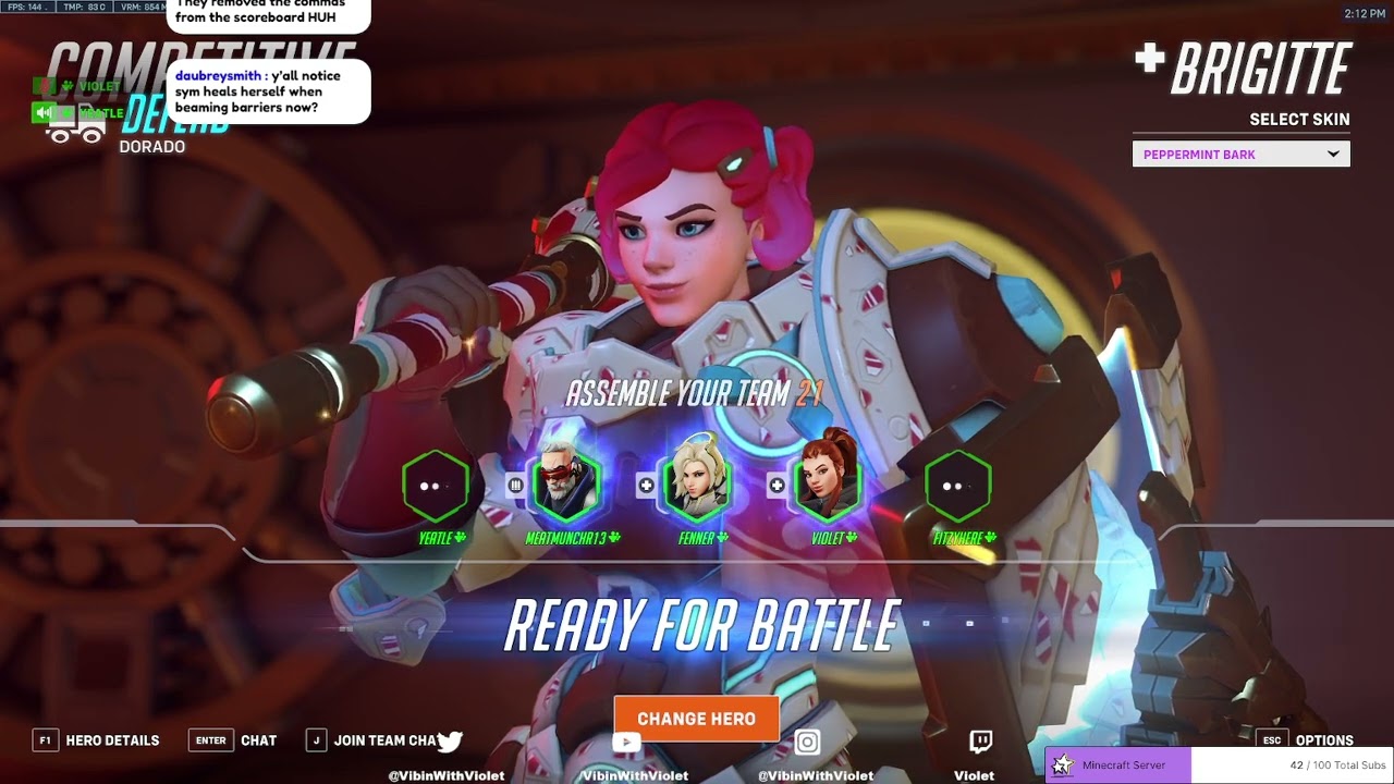 KIRIKO BUFF! VIOLET KIRIKO + BRIGITTE OVERWATCH 2 SEASON 5 GAMEPLAY