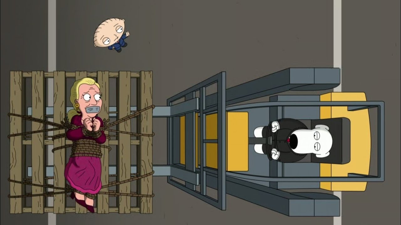 Family Guy: Brian and Stewie's party in IKEA store.