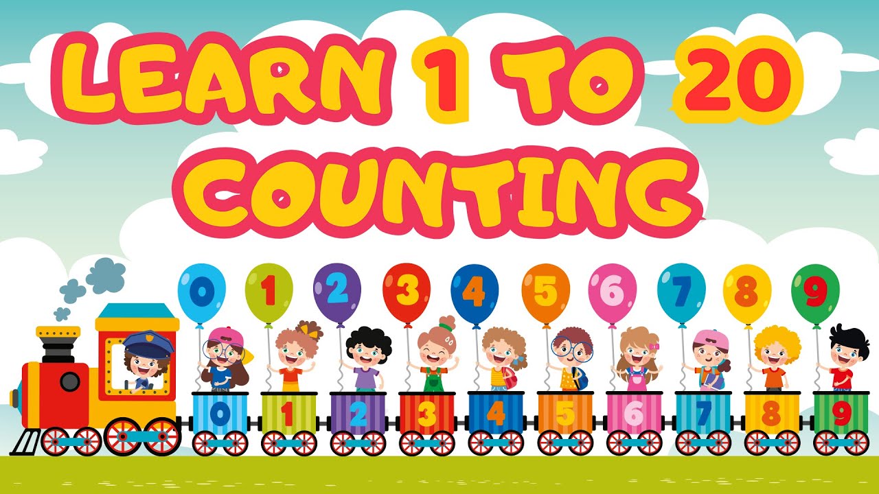 Learn 1 to 20 Numbers Counting | Fun Counting Nursery Rhyme | Count Along Song for Kids