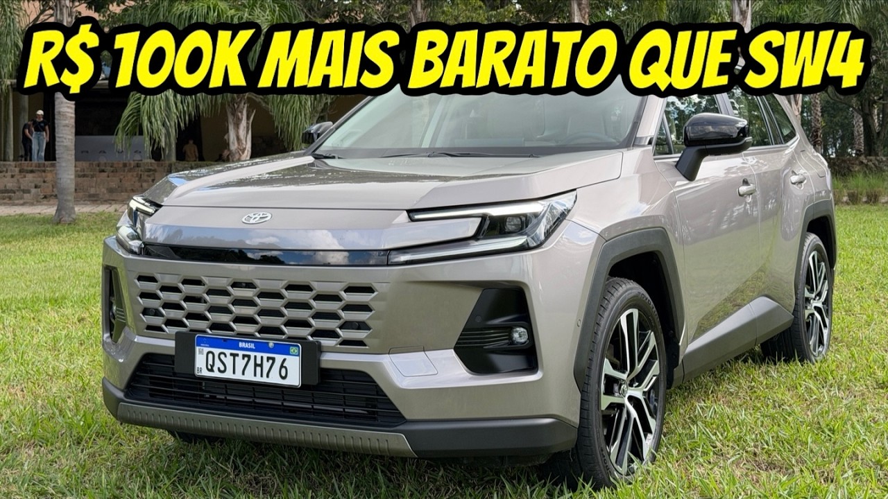 NOVO TOYOTA RAV4 2026 - R$ 100 MIL MAIS BARATO QUE SW4, MAS MELHOR QUE HAVAL H6?