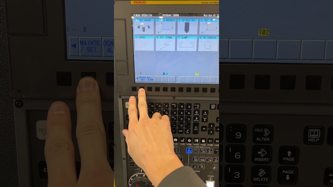 Reset Maintenance Timer on Fanuc Robodrill 