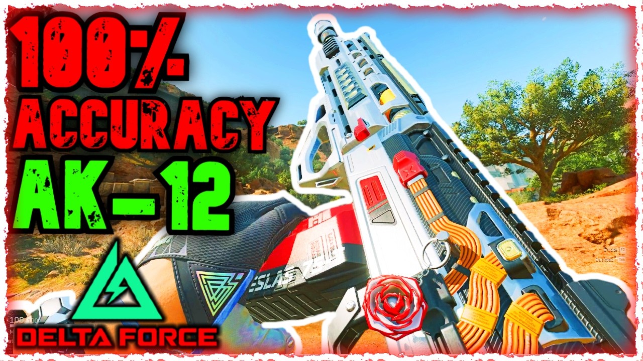 Why The AK 12 Sniper Combo Is BROKEN In Delta Force