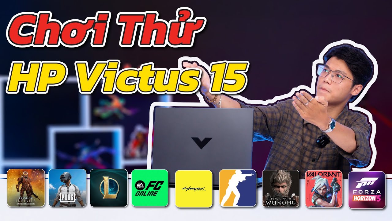 Dưới 20 triệu, bạn NÊN chọn Laptop này! CHƠI THỬ HP Victus 15 (RTX 4050) | TGS365