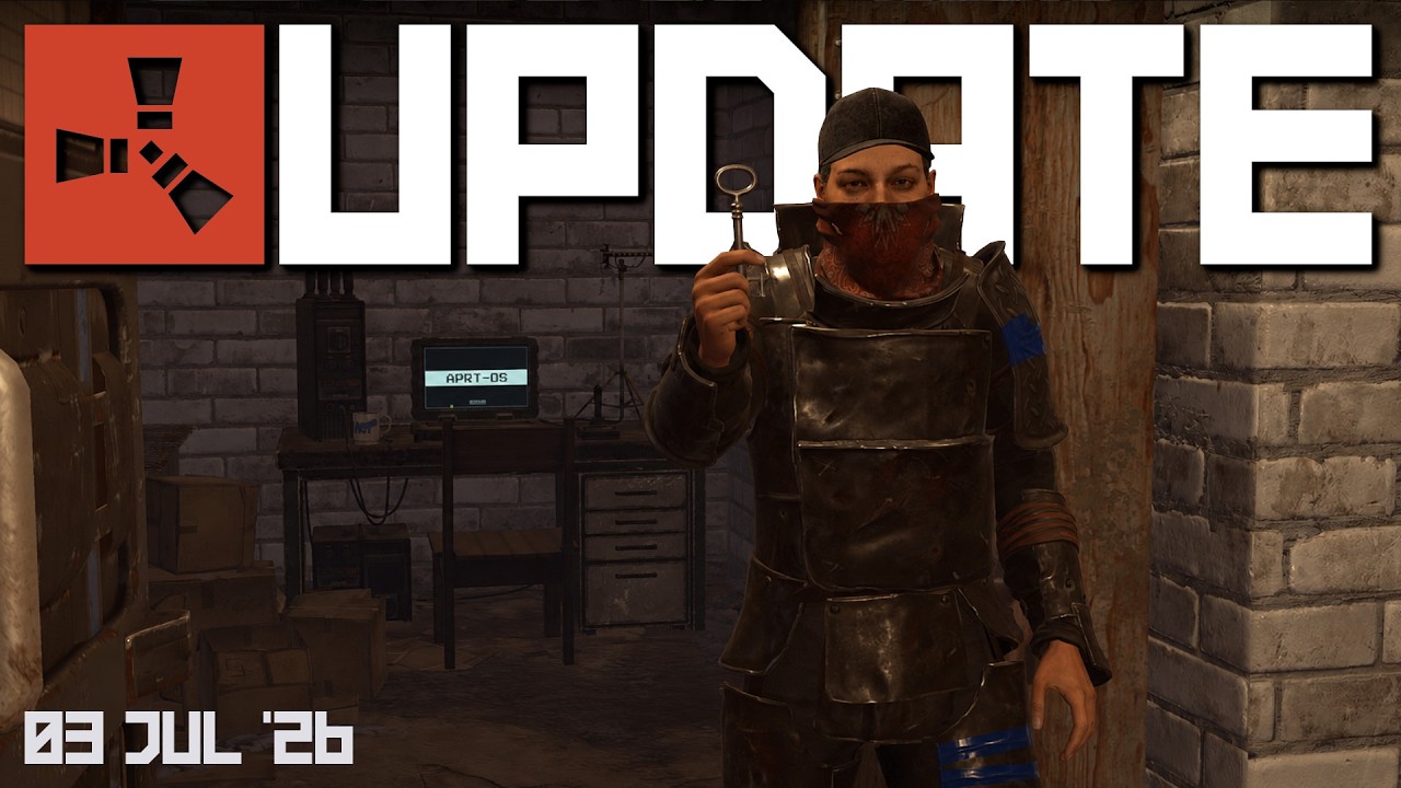 Cheaper apartment raiding, shop nerfs | Rust Update 3rd July 2026