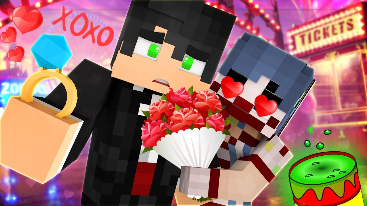 Кемпинг в Minecraft — ВЫХОДИМ ЗАМУЖ ЗА КЛОУНА!! (Minecraft Roleplay)