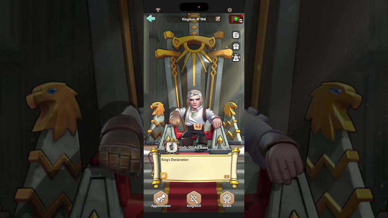 KINGSHOT- Being King in Kingshot 