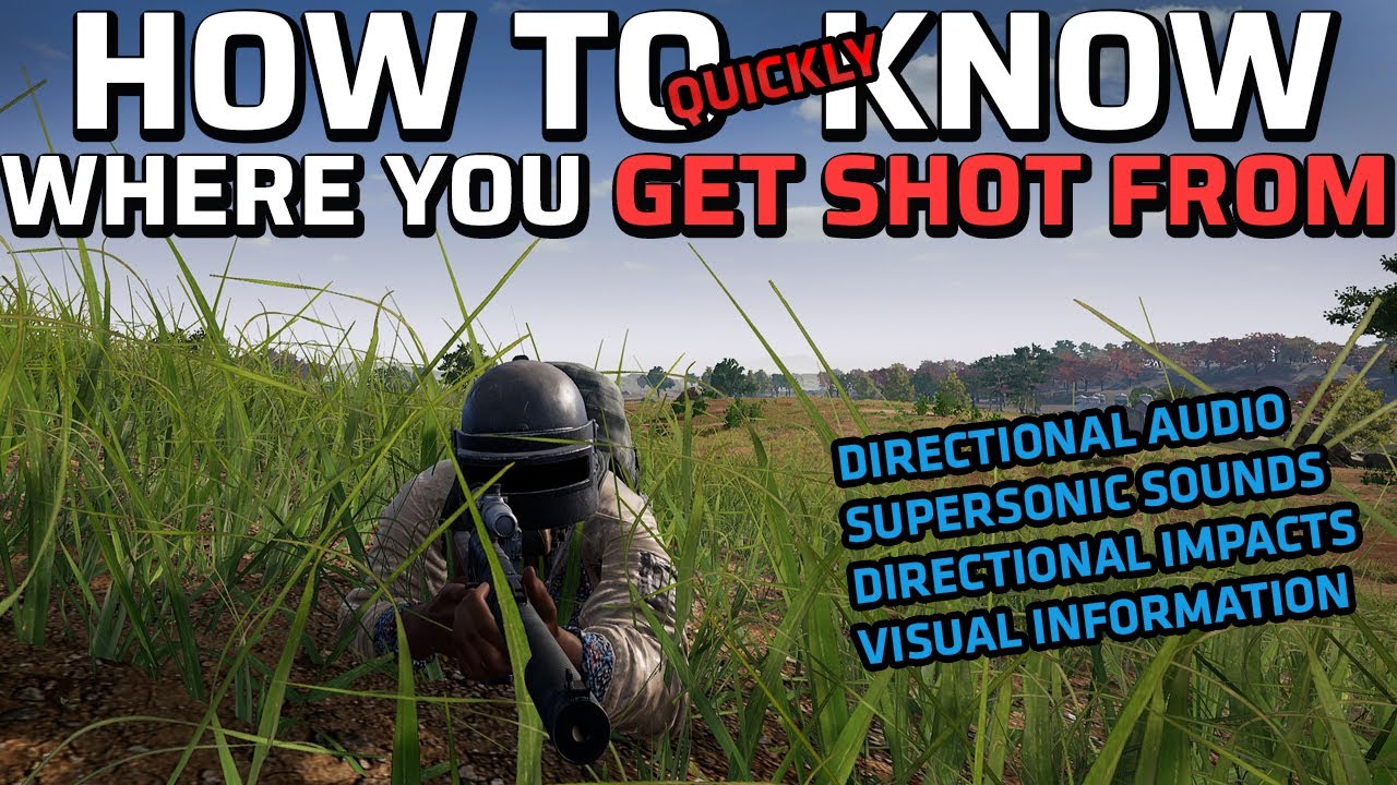 РУКОВОДСТВО: КАК УЗНАТЬ, ОТКУДА ВАС СТРЕЛЯТ В PUBG