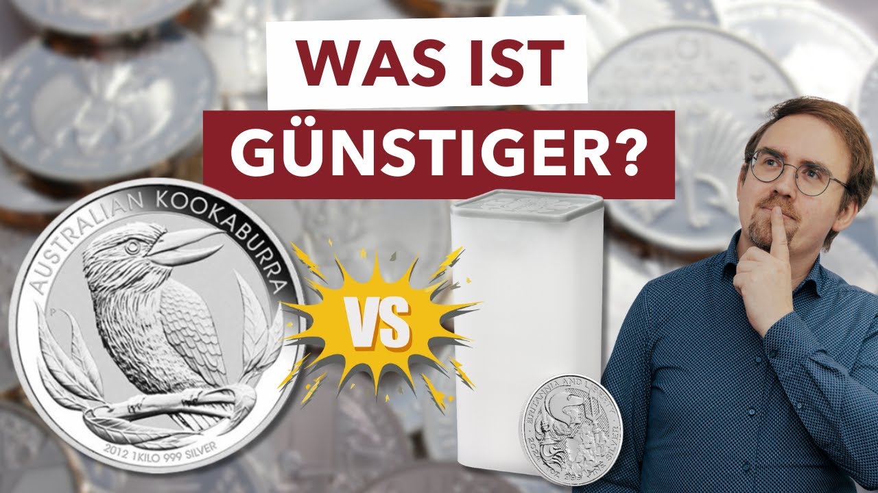 Mehr Silber fürs Geld? Warum 1-kg-Münzen oft die bessere Wahl sind!