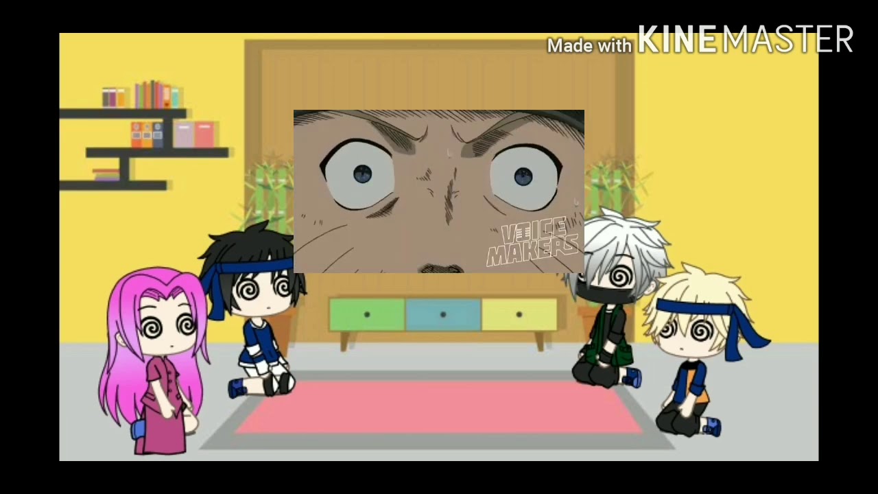 •Time 7 reagindo a malandragem ninja ep 1(parte 3){Voice Makers}•{gacha life}•