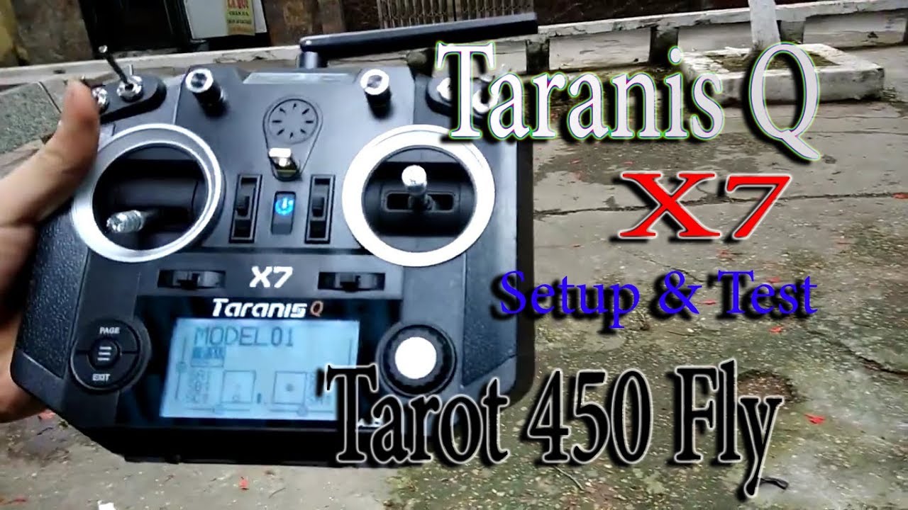 Bay Test Trực Thăng 450 Setup Với Tx TaranisQ X7 || namPack