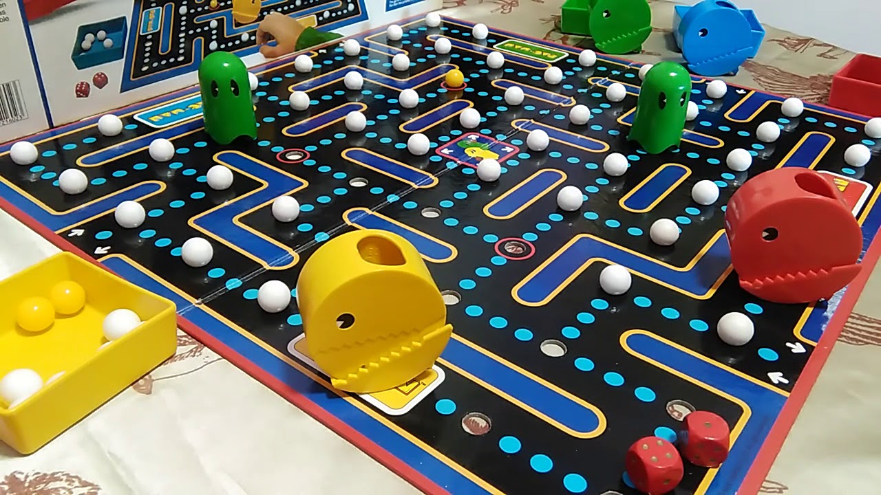 [Giochi da Tavolo] PAC MAN - Pillole Energetiche Reali e Fantasmini Infami sul Tabellone! (MB 1982)