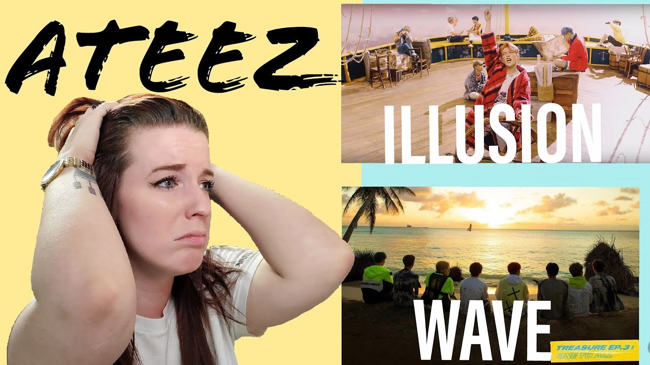 Ateez 에이티즈 'Illusion' and 'Wave' MV Reaction [But why Mingi!?]