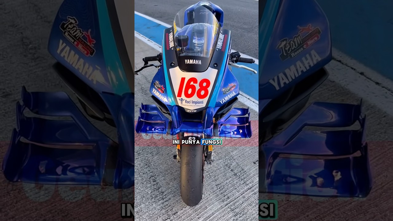 WINGLET 🚀 bikin motor stabil di 280 km/jam‼️ #motogp #shorts #faktaunik