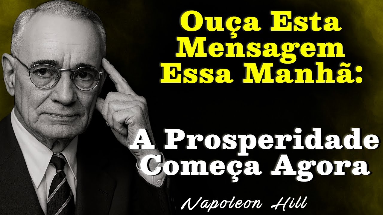 Ouça Esta Mensagem Essa Manhã: A Prosperidade Começa Agora | Napoleon Hill