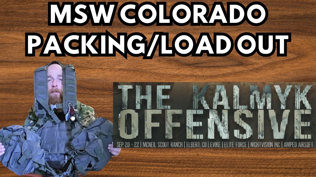 MSW Colorado Packing/Load Out