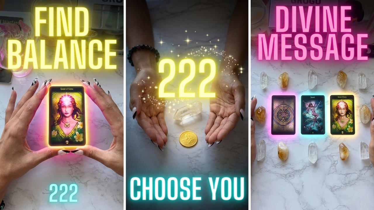 Divine Tarot Message: Focus on Balance Energy #222