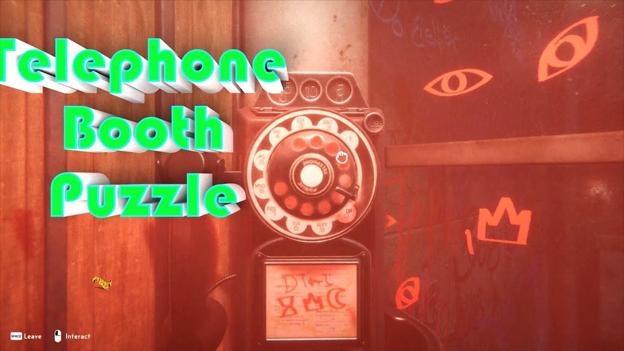 Reveil Telephone booth Puzzle | Telephone booth code