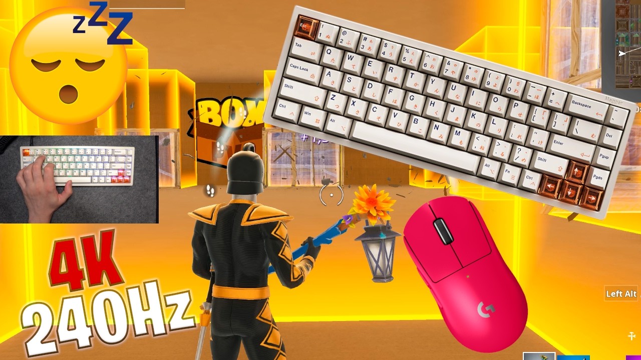 Luminkey Magger 68HE ASMR 😴 Box Fight Gameplay 📦 Satisfying Keyboard Fortnite 4K 240 FPS 🏆