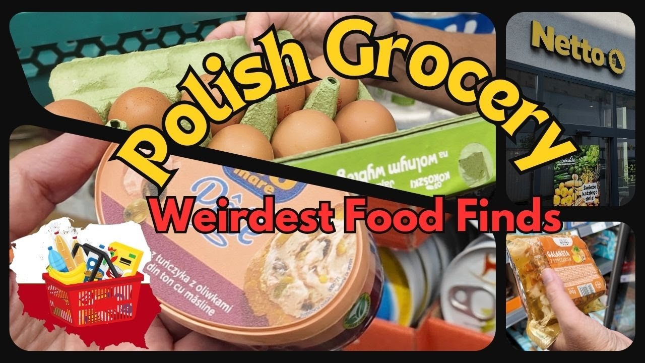 Weird & Wonderful Polish Foods at Netto Grocery 🇵🇱