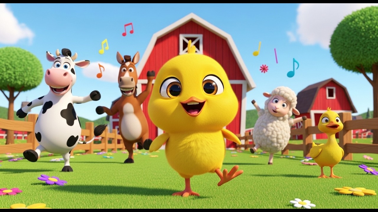 Canções da Fazendinha Divertida para Brincar e Cantar | 60 Minutos | Coletânea Animada Infantil