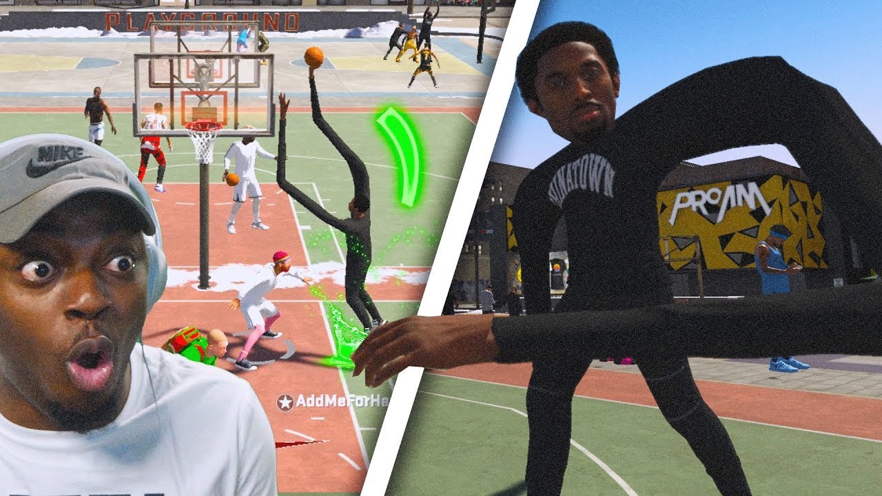 Самый большой хакер в истории NBA 2k! 2k20 Коби Хакер с 50-футовыми руками