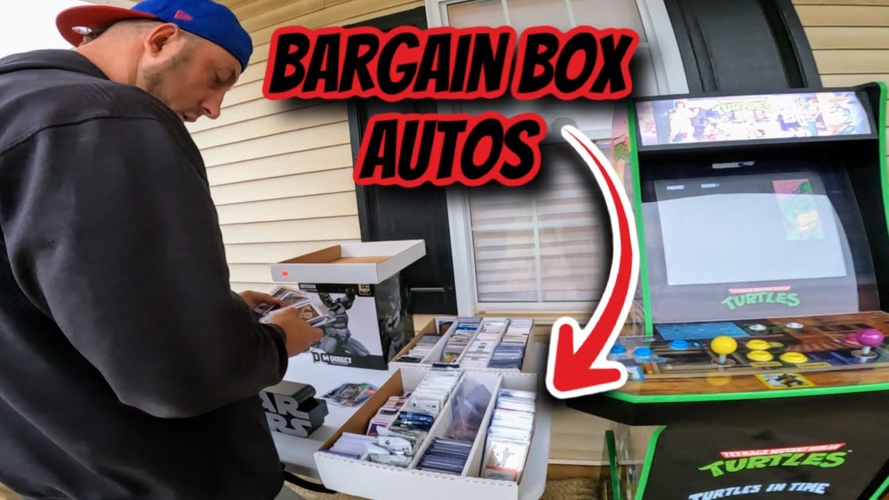 Finding Bargain Box Sports Cards at Yard Sales