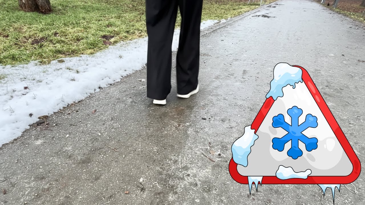 Klebe DAS unter deine Schuhe und staune! Nie wieder ausrutschen auf Eis