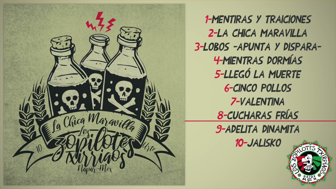 08 - Cucharas Frías - Los Zopilotes Txirriaos - La Chica Maravilla