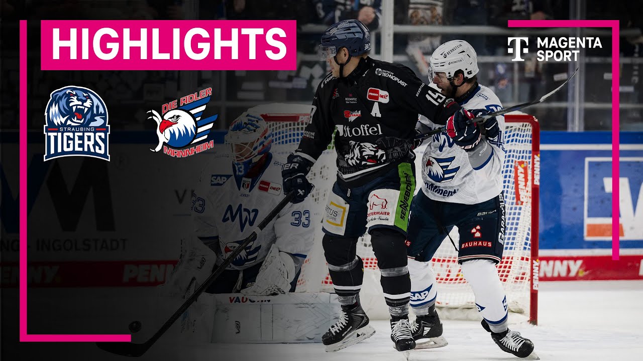 Straubing Tigers - Adler Mannheim | PENNY DEL | MAGENTA SPORT