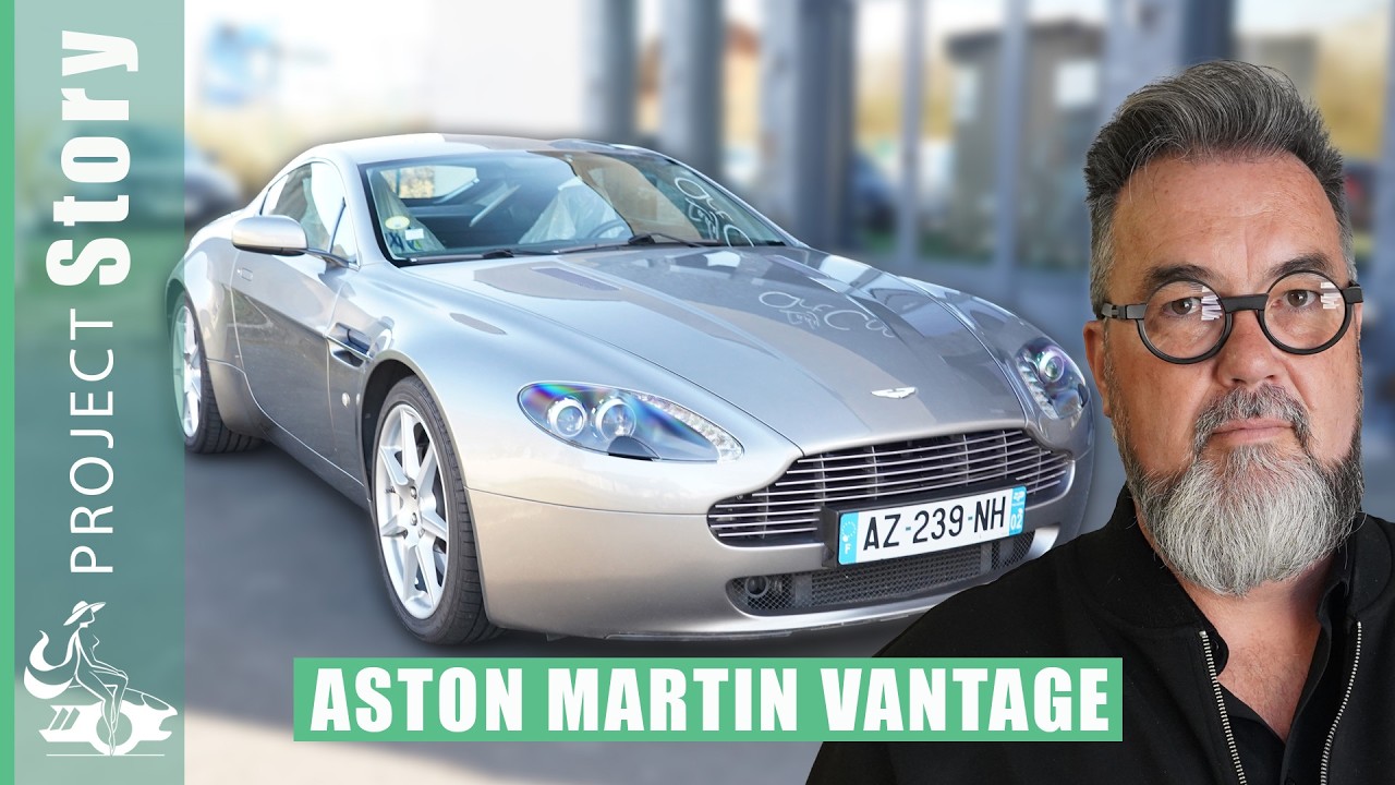 LA ASTON MARTIN VANTAGE QUITTE L'ATELIER !