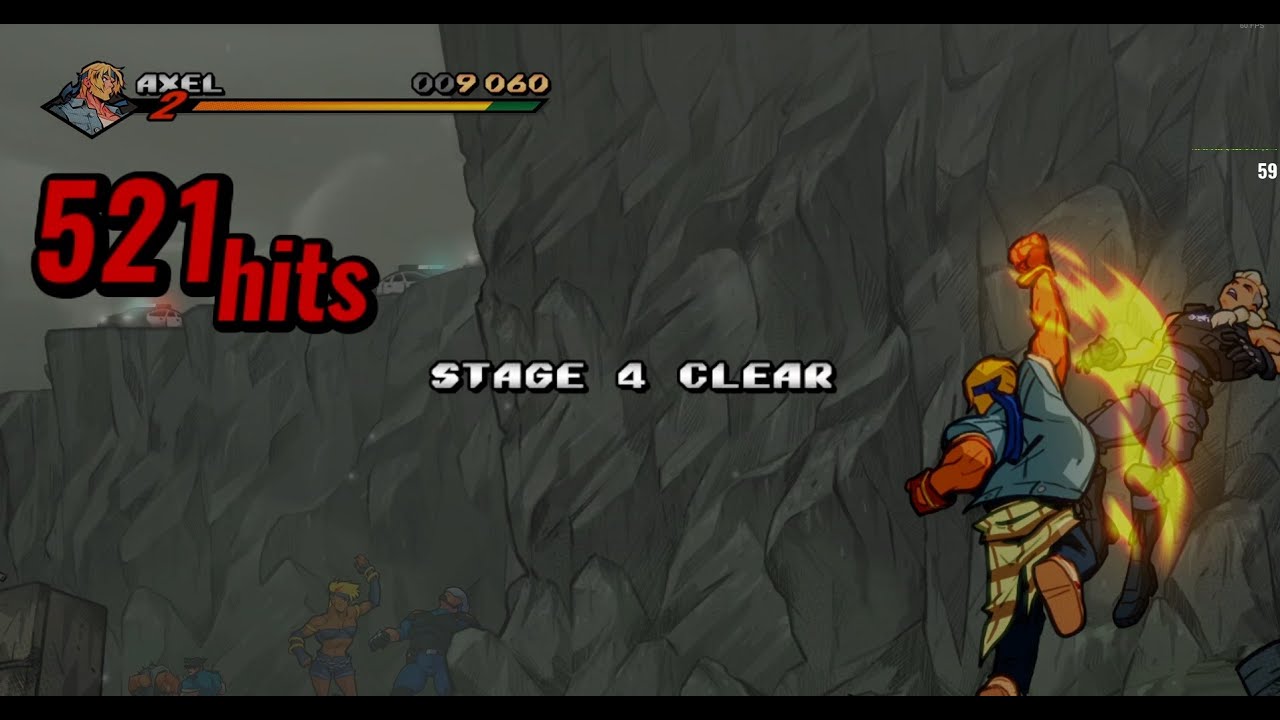 Streets of Rage 4 Axel Perfect Full Combo Stage 4 Mania
