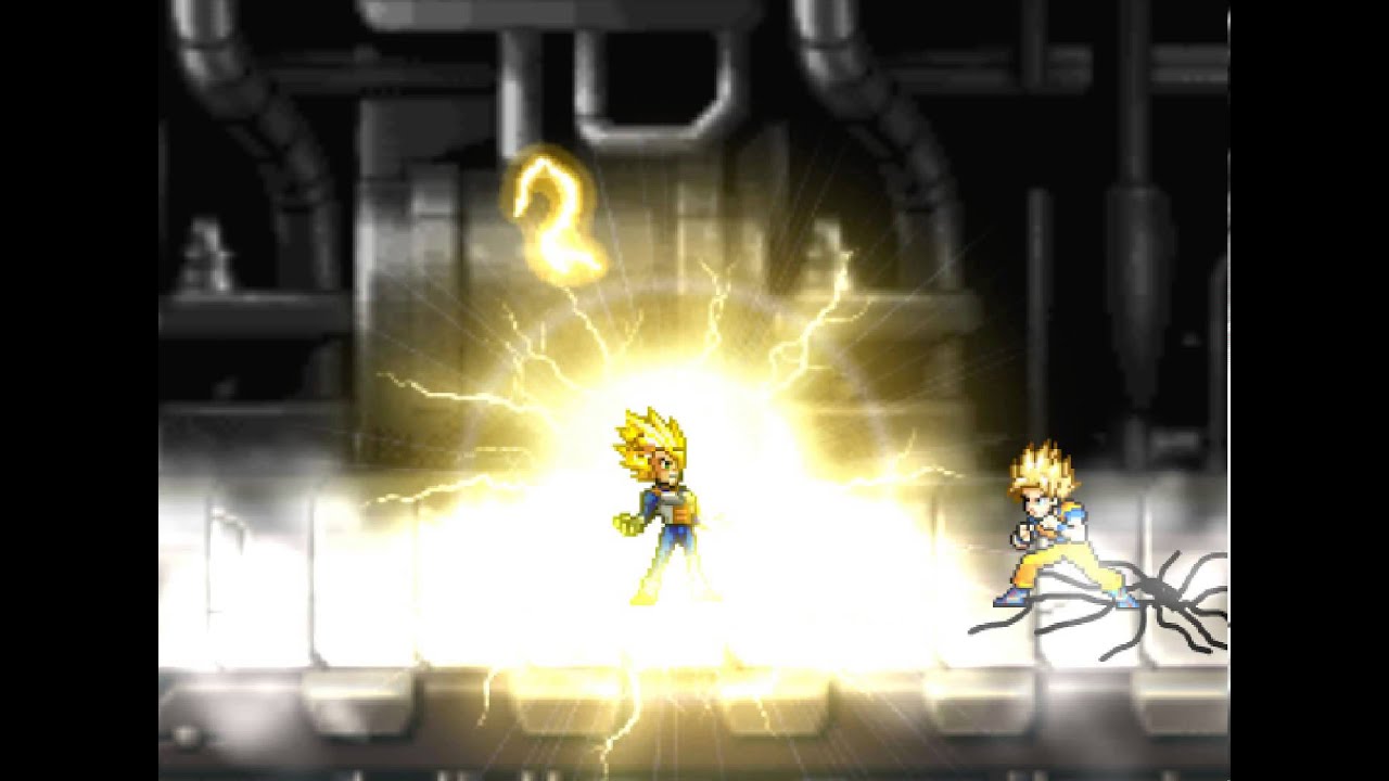 Goku vs Vegeta Animación