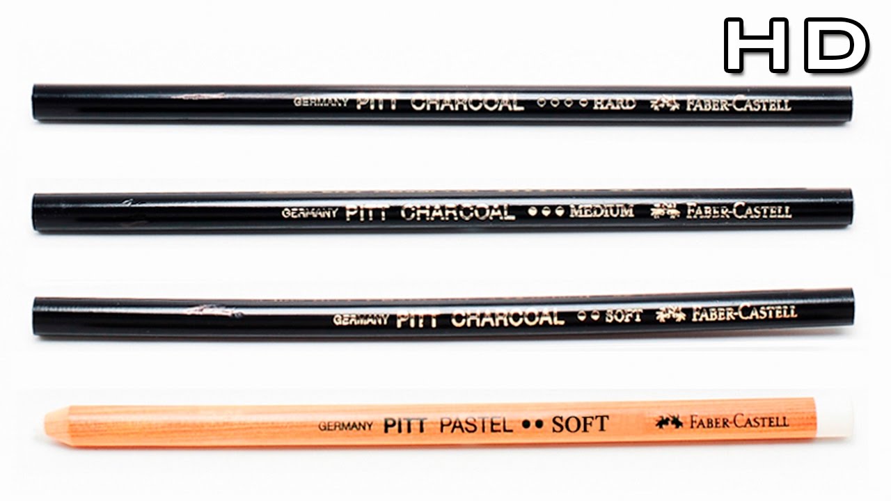 Review Lápices Carboncillo Faber Castell y Diferencias entre sus grados de dureza