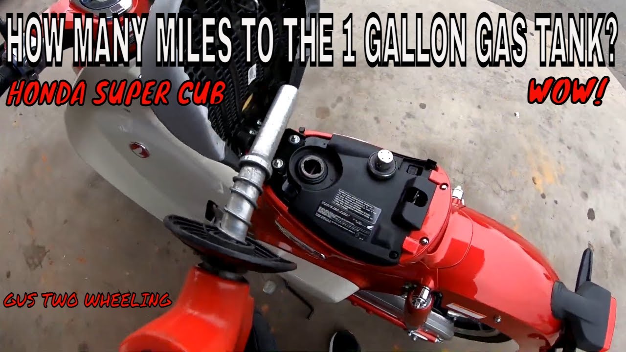 How many miles to the 1 gallon gas tank?