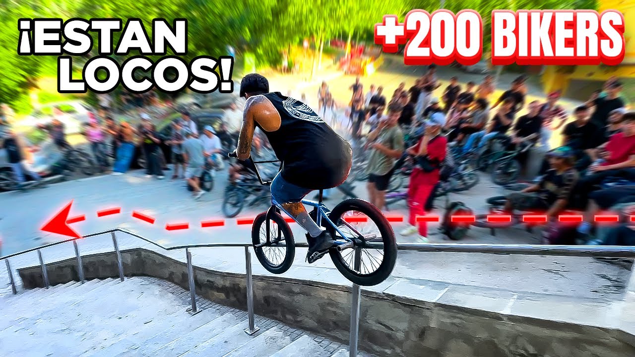 LA QUEDADA MÁS ÉPICA DE BCN 🧨 MONSTER BMX STREET JAM 2024