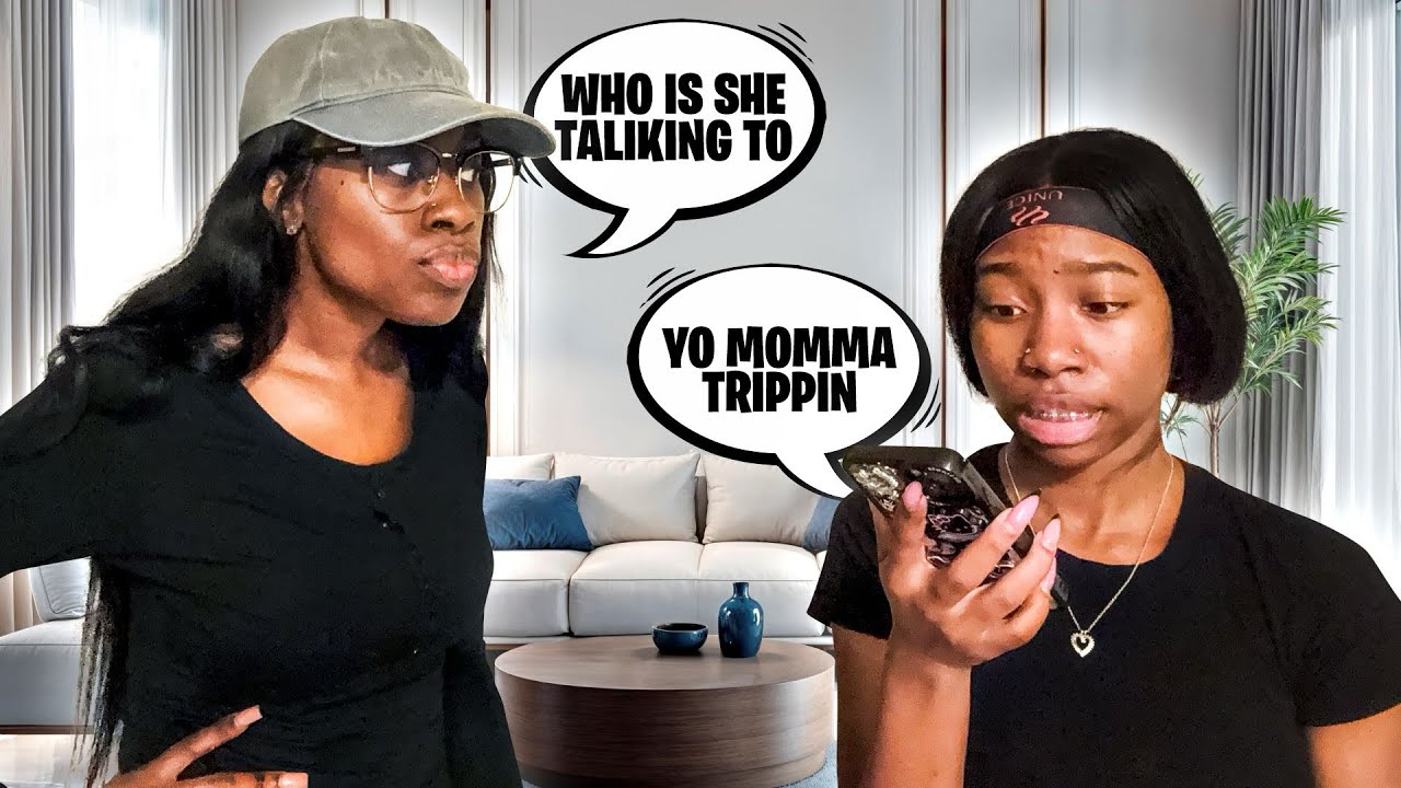 *MY FRIEND FROM MY NEW SCHOOL DISRESPECTING MY MOM *