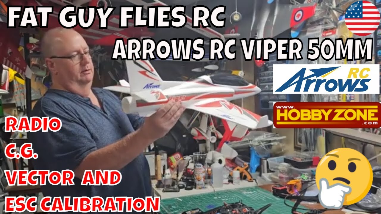 Калибровка стрелок RC VIPER 50MM CG, радио, вектора и регулятора скорости от FGFRC