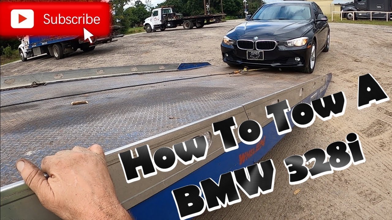 Как буксировать BMW 328i