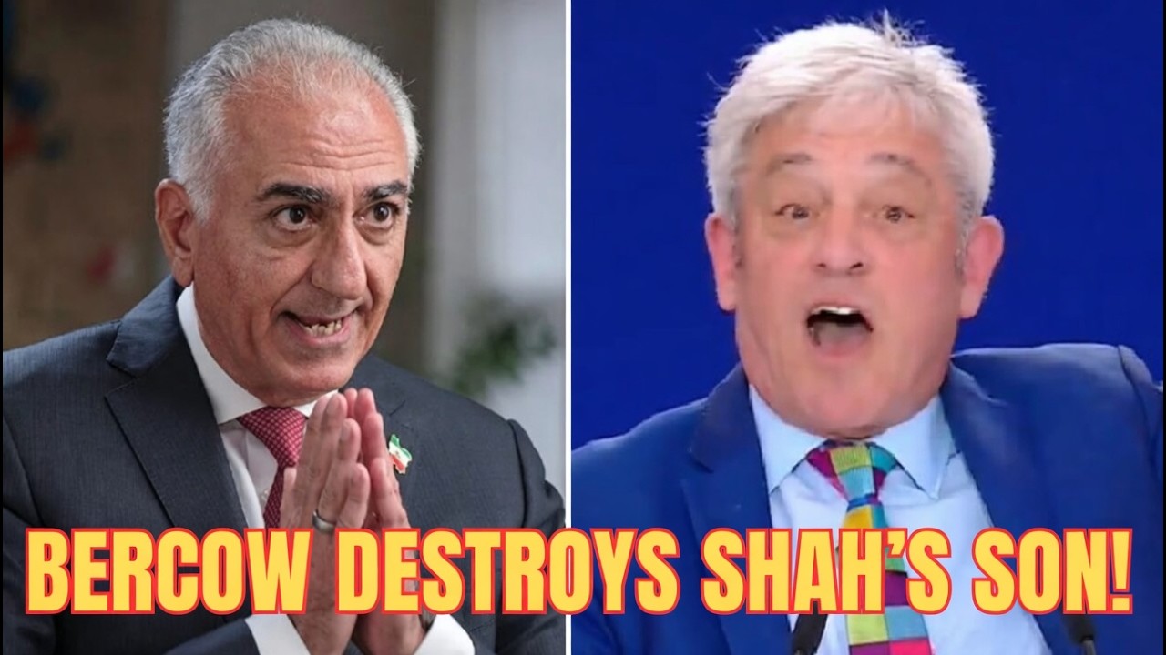 John Bercow Royaly ROASTS Shah&rsquo;s Deluded Son!