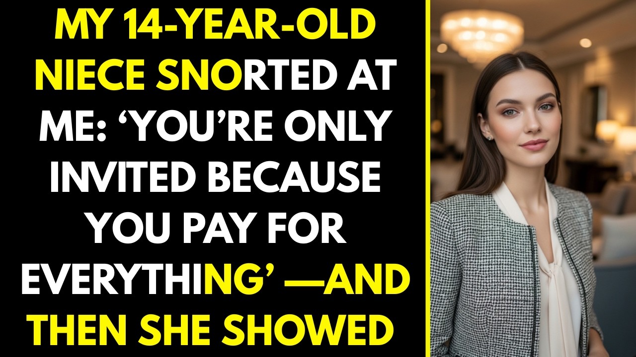 My 14-Year-Old Niece Snorted at Me: ‘You’re Only Invited Because You Pay for Everything’ —And Then S