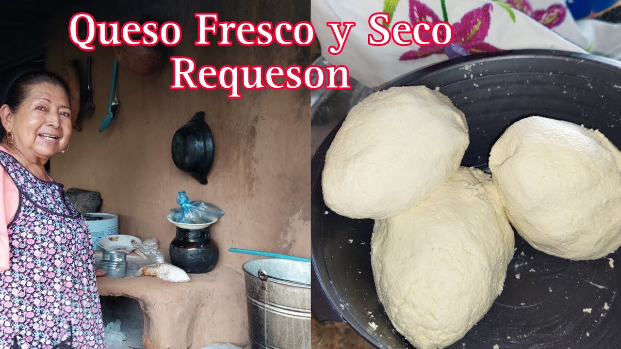 👉Paso a paso de como preparar el queso fresco y seco✅️ // Secreto para un buen requeson😋