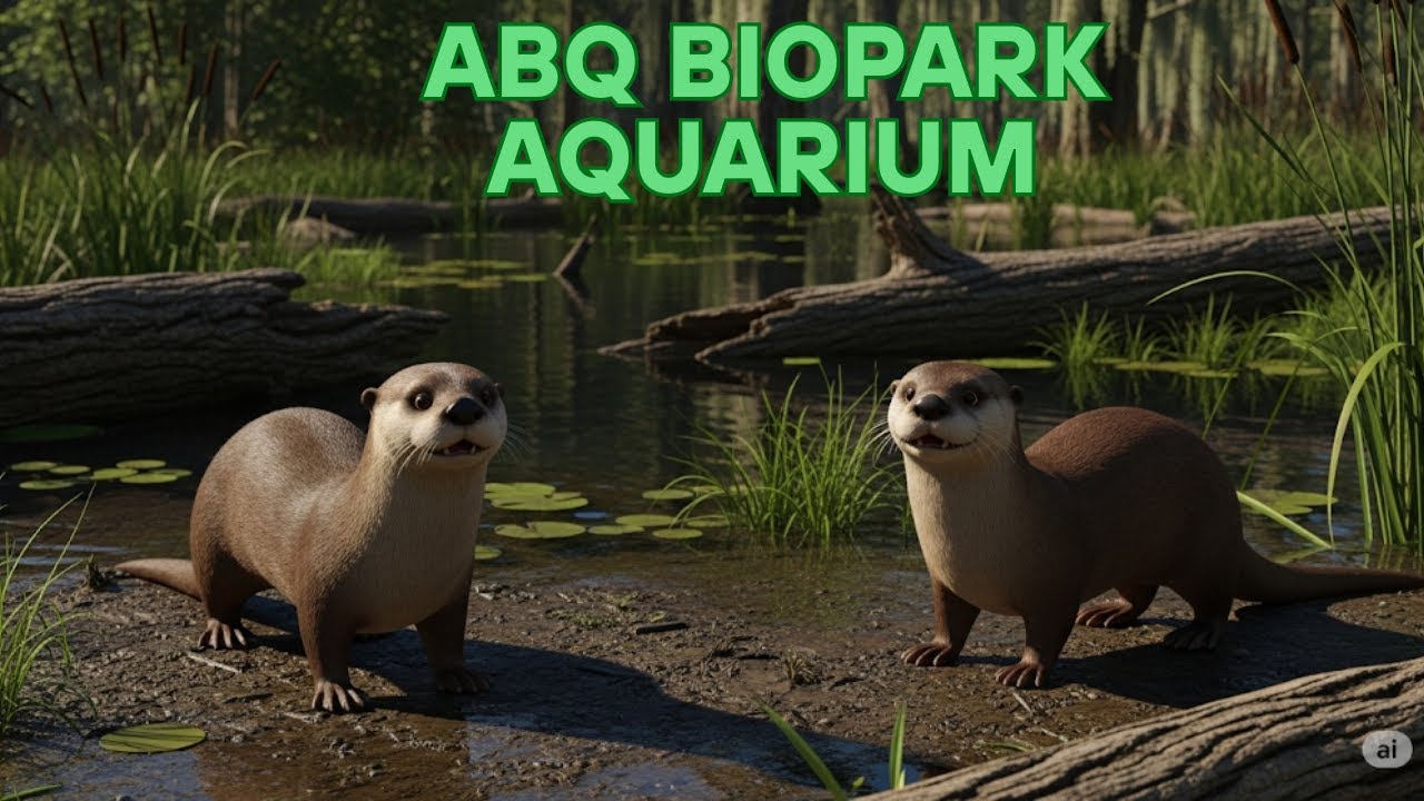 ABQ BioPark Aquarium Full Tour 2025