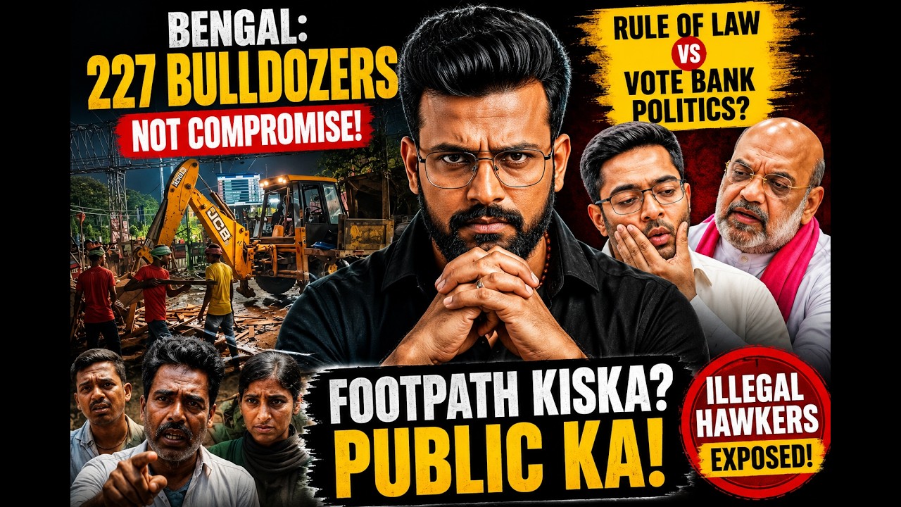 Illegal Hawkers EXPOSED? BJP Ka Kolkata Mein Sabse Bada Action! Loktantra
